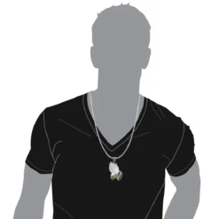 10K White Gold Color Diamond Praying Hands Pendant 2.75ct 11 10K White Gold Color Diamond Praying Hands Pendant 2.75ct -Outlet Bijou Lush Store 10k gold color diamond praying hands pendant 275ct p 6016 bodwh