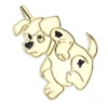 Real Diamond Dog Pendant: Dalmatian Puppy 0.15ct