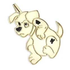 Real Diamond Dog Pendant: Dalmatian Puppy 0.15ct