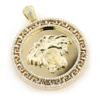 10K Yellow Gold Medusa Medallion Versace Style Diamond Pendant 1.86ct 2 10K Yellow Gold Medusa Medallion Versace Style Diamond Pendant 1.86ct -Outlet Bijou Lush Store 10k gold medusa medallion versace style diamond pendant 186ct 1