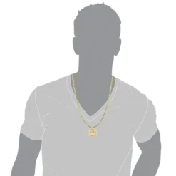 10K Yellow Gold Medusa Medallion Versace Style Diamond Pendant 1.86ct 8 10K Yellow Gold Medusa Medallion Versace Style Diamond Pendant 1.86ct -Outlet Bijou Lush Store 10k gold medusa medallion versace style diamond pendant 186ct 3