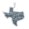 10K White Gold Texas State Map Blue Diamond Pendant 4.95ct 1 10K White Gold Texas State Map Blue Diamond Pendant 4.95ct -Outlet Bijou Lush Store 10k gold texas state map blue diamond pendant 495ct wh