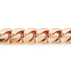 Outlet Bijou Lush Store -Outlet Bijou Lush Store 11mm rose gold miami cuban link chain bracelet in 10k 75 9in 2