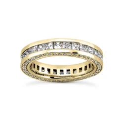 14K White Gold Diamond Eternity Band 1.93ct -Outlet Bijou Lush Store 14k gold diamond eternity band 193ct p 24937 yellow 20220426