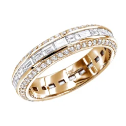 14K White Gold Diamond Eternity Ring 2.50ct -Outlet Bijou Lush Store 14k gold diamond eternity ring 250ct p 24933 ro