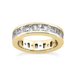 14K White Gold Diamond Eternity Ring 4.29ct -Outlet Bijou Lush Store 14k gold diamond eternity ring 429ct p 24930 yellow 20220426