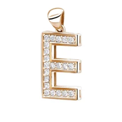 14K White Gold Diamond Initial Letter Pendant 0.33ct 10 14K White Gold Diamond Initial Letter Pendant 0.33ct -Outlet Bijou Lush Store 14k gold diamond initial letter pendant 033ct p 20 ro