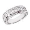 14K White Gold Diamond Men's Wedding Band 1.36ct 1 14K White Gold Diamond Men's Wedding Band 1.36ct -Outlet Bijou Lush Store 14k gold diamond mens wedding band 136ct p 25613 white 20220426