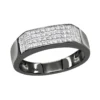 14K Black Plated Gold Diamond Wedding Bands Collection Piece .58ct -Outlet Bijou Lush Store 14k gold diamond wedding bands collection piece 58ct p 6648