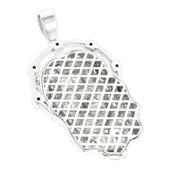 Hip Hop 14K White Gold Jesus Face Diamond Pendant For Men 3.55ct 10 Hip Hop 14K White Gold Jesus Face Diamond Pendant For Men 3.55ct -Outlet Bijou Lush Store 14k gold jesus face diamond pendant 355ct p 181 backwh