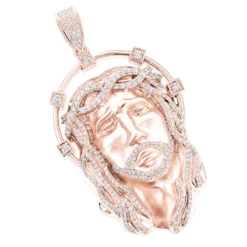Hip Hop 14K White Gold Jesus Face Diamond Pendant For Men 3.55ct 9 Hip Hop 14K White Gold Jesus Face Diamond Pendant For Men 3.55ct -Outlet Bijou Lush Store 14k gold jesus face diamond pendant 355ct p 181 ro
