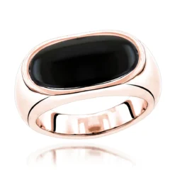 14K White Gold Men's Black Onyx Ring 8.9mm 10 14K White Gold Men's Black Onyx Ring 8.9mm -Outlet Bijou Lush Store 14k gold mens black onyx ring p 27998 ro