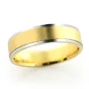 14K Yellow Gold Men's Cosmopolitan Thin Wedding Band -Outlet Bijou Lush Store 14k gold mens cosmopolitan thin wedding band 1