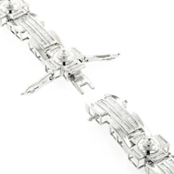 14K Yellow Gold Unique Diamond Bracelet For Men 4.5ct 11 14K Yellow Gold Unique Diamond Bracelet For Men 4.5ct -Outlet Bijou Lush Store 14k gold mens diamond bracelet 450ct p 7003 clasp