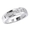 14K White Gold Men's Diamond Wedding Band 1.40ct -Outlet Bijou Lush Store 14k gold mens diamond wedding band 140ct p 27555 wh
