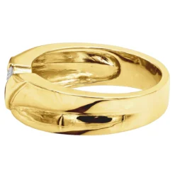 14K White Gold Men's Diamond Wedding Ring 0.24ct 5/16in. (8mm) -Outlet Bijou Lush Store 14k gold mens diamond wedding ring 024ct p 27448 backye