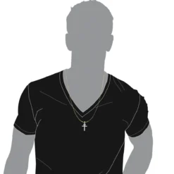 14K Yellow Gold Pave Ankh Diamond Cross Pendant For Men Egyptian Symbol Of Life -Outlet Bijou Lush Store 14k gold pave ankh diamond cross pendant for men egyptian symbol of life bodye