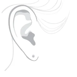 14K White Gold Round Diamond Bezel Stud Earrings 0.50ct -Outlet Bijou Lush Store 14k gold round diamond bezel stud earrings 050ct p 7058 bodwh