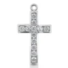 14K White Gold Round Diamond Cross Necklace 0.36ct 1 14K White Gold Round Diamond Cross Necklace 0.36ct -Outlet Bijou Lush Store 14k gold round diamond cross necklace 036ct p 26521 white 20220426