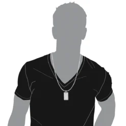 Customizable 14K White Gold Round Diamond Dog Tag Pendant 0.8 Ct -Outlet Bijou Lush Store 14k gold round diamond dog tag pendant 110ct p 6991 bodwh