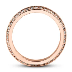 14K White Gold 2 Row Round Diamond Eternity Band 0.80ct -Outlet Bijou Lush Store 14k gold round diamond eternity band 080ct p 24859 additional rose