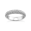 14K White Gold 2 Row Round Diamond Eternity Band 0.80ct -Outlet Bijou Lush Store 14k gold round diamond eternity band 080ct p 24859 white 20220426