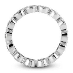 14K White Gold Round Diamond Eternity Ring 2.10ct -Outlet Bijou Lush Store 14k gold round diamond eternity ring 210ct p 24888 additional white
