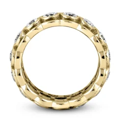 14K White Gold Round Diamond Eternity Ring 2.25ct -Outlet Bijou Lush Store 14k gold round diamond eternity ring 225ct p 24896 additional yellow