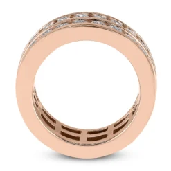 14K White Gold Round Diamond Eternity Ring 3.08ct -Outlet Bijou Lush Store 14k gold round diamond eternity ring 308ct p 24895 additional rose