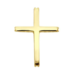 14K White Gold VS Diamond Cross Pendant For Men & Women 1.6Ct -Outlet Bijou Lush Store 14k gold vs diamond cross pendant for men women 16ct 000798 backye
