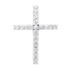14K White Gold VS Diamond Cross Pendant For Men & Women 1.6Ct -Outlet Bijou Lush Store 14k gold vs diamond cross pendant for men women 16ct 000798 mainwh