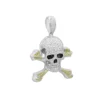 14K White Gold White Yellow Diamond Skull Pendant 10.62ct -Outlet Bijou Lush Store 14k gold white yellow diamond skull pendant 1062ct p 219 wh 20211114