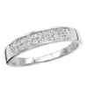 Thin 14K White Gold Princess Cut Diamond Wedding Band 0.75ct 1 Thin 14K White Gold Princess Cut Diamond Wedding Band 0.75ct -Outlet Bijou Lush Store 14k princess cut diamond wedding band 075ct p 38034 wh