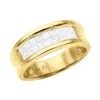 14K Yellow Gold Princess Cut Invisible Diamond Wedding Band 1.16ct 2 14K Yellow Gold Princess Cut Invisible Diamond Wedding Band 1.16ct -Outlet Bijou Lush Store 14k princess cut invisible diamond wedding band 116ct p 6328 yellow