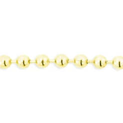 Outlet Bijou Lush Store -Outlet Bijou Lush Store 14k yellow gold ball chain bracelet 5mm 75in 9in 2