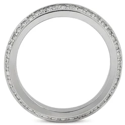 18K White Gold Diamond Eternity Band 0.80ct 4.3mm -Outlet Bijou Lush Store 18k gold diamond eternity band 080ct p 30502 additional white