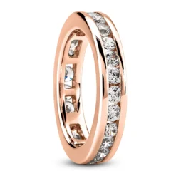 18K White Gold Diamond Eternity Band 1.20ct 4.2mm -Outlet Bijou Lush Store 18k gold diamond eternity band 120ct p 30494 back rose 20220420 20220426