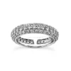 18K White Gold Diamond Eternity Band 1.70ct