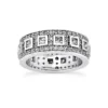 18K White Gold Diamond Eternity Band 1.82ct -Outlet Bijou Lush Store 18k gold diamond eternity band 182ct p 30398 white 20220420 20220426