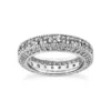 18K White Gold Diamond Eternity Band 2.06ct