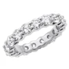 18K White Gold Diamond Eternity Band 3.40ct 5/32in. (4.1mm)