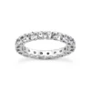 18K White Gold Diamond Eternity Band 4.50ct