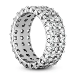 18K White Gold Diamond Eternity Band 4.83ct -Outlet Bijou Lush Store 18k gold diamond eternity band 483ct p 30468 back white 20220426