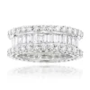 18K White Gold Diamond Eternity Band 5.72ct -Outlet Bijou Lush Store 18k gold diamond eternity band 572ct p 30430 wh