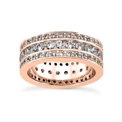 18K White Gold Diamond Eternity Ring 1.90ct -Outlet Bijou Lush Store 18k gold diamond eternity ring 190ct p 30571 rose 20220426