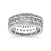 18K White Gold Diamond Eternity Ring 1.90ct