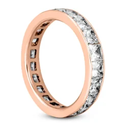 Thin 18K White Gold Diamond Eternity Ring 3.57ct -Outlet Bijou Lush Store 18k gold diamond eternity ring 357ct p 30416 back rose 20220420 20220426