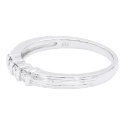 Thin 18K White Gold Men's Diamond Wedding Band 0.15ct 13 Thin 18K White Gold Men's Diamond Wedding Band 0.15ct -Outlet Bijou Lush Store 18k gold mens diamond wedding band 015ct p 30751 backwh