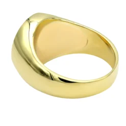 18K Yellow Gold Men's Round & Oval Diamonds Ring 2.06ct -Outlet Bijou Lush Store 18k gold mens round oval diamonds ring 206ct p 31667 backye