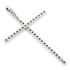 1ct Large Diamond Cross Pendant 14K White Gold Yellow Gold Or Rose Gold 10 1ct Large Diamond Cross Pendant 14K White Gold Yellow Gold Or Rose Gold -Outlet Bijou Lush Store 1ct large diamond cross pendant white gold yellow gold or rose gold backwh